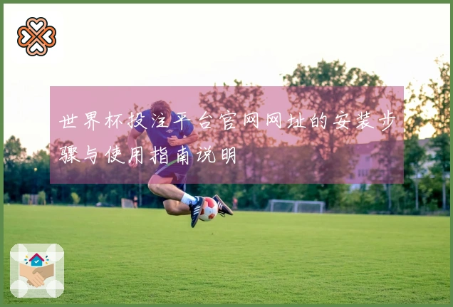 世界杯投注平台官网网址的安装步骤与使用指南说明