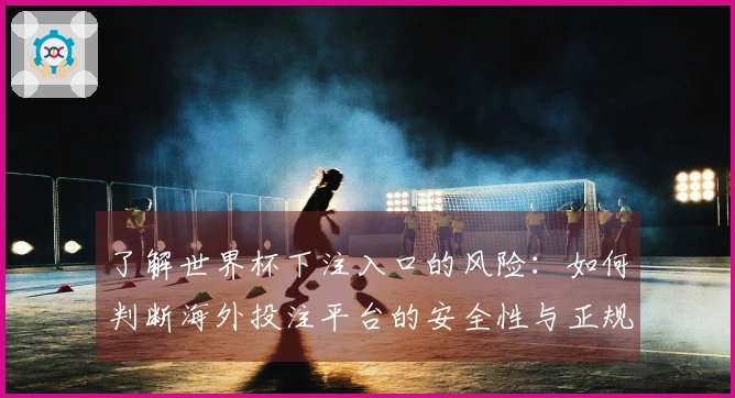 了解世界杯下注入口的风险：如何判断海外投注平台的安全性与正规性？