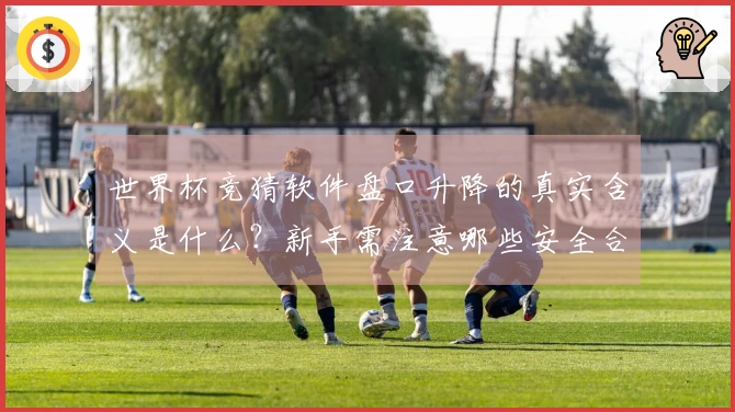 世界杯竞猜软件盘口升降的真实含义是什么？新手需注意哪些安全合规问题？
